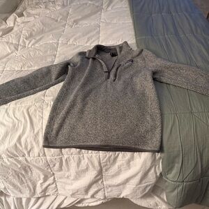 Women’s Patagonia Zip-Up Sweater in Gray